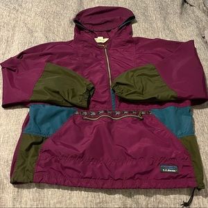 LL Bean | Vintage Anorak | Purple | Large